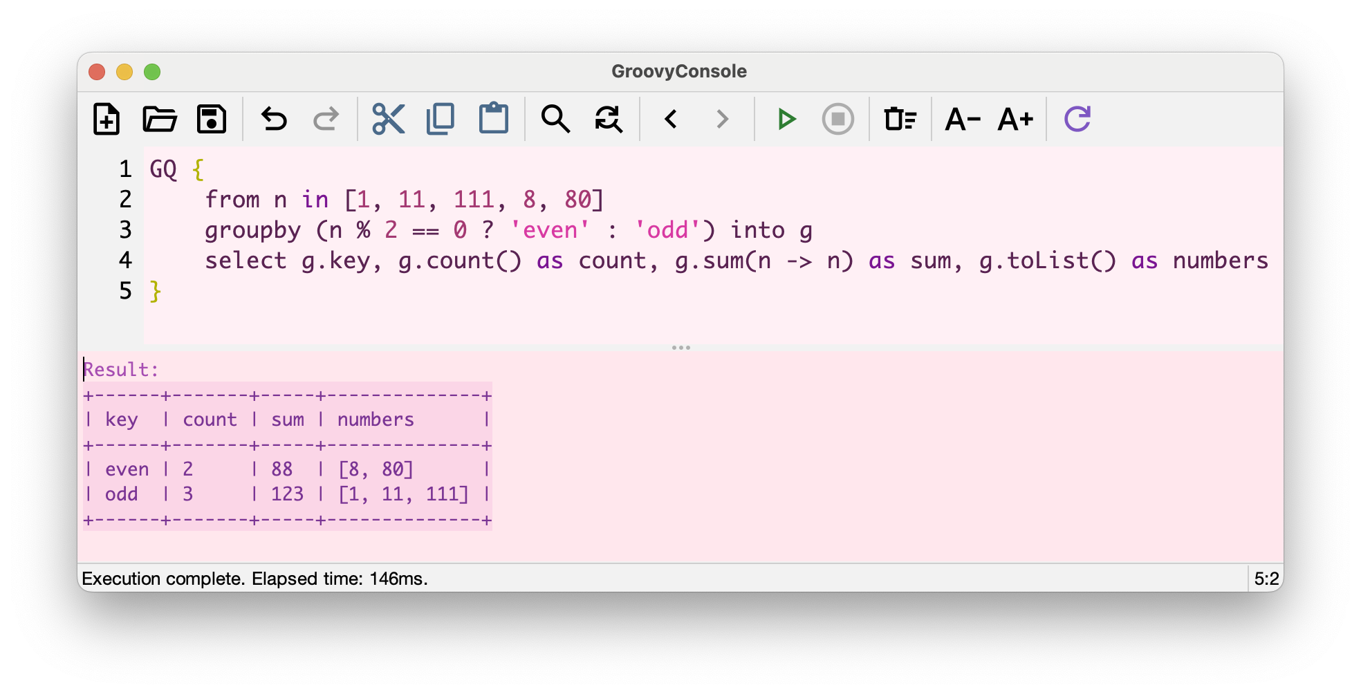 GroovyConsole custom theme