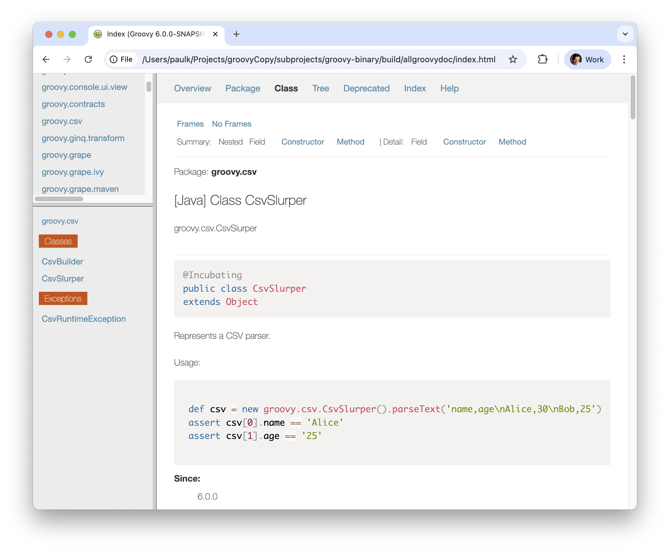 Groovydoc light theme